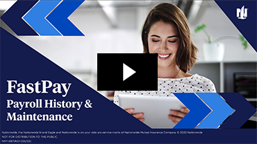 Payroll history and maintenance